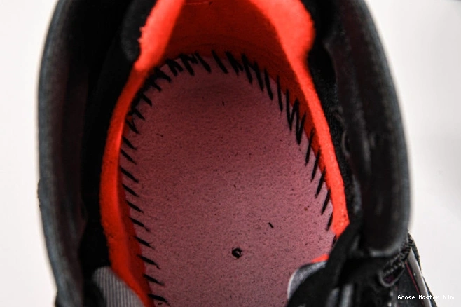 Retro 313358-006 7 Black Patent Jordan Air 0710